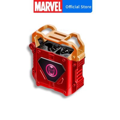 ZZOOI Disney Marvel GT1 Gaming Cool Gradient Lighting Wireless Earphone Bluetooth 3D Surround Sound Quality Rotatable Metal Headset