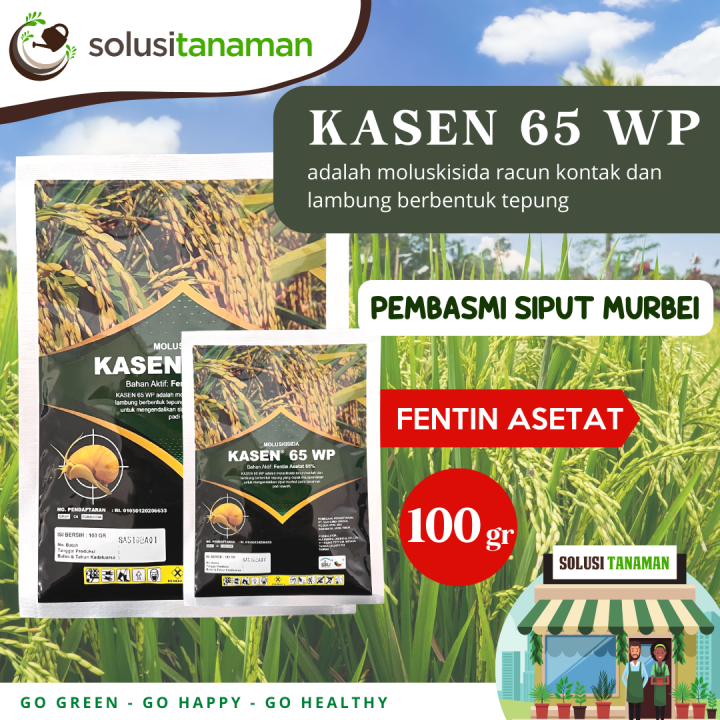 Obat Hama KASEN 65 WP 100gr Pembasmi Hama Siput Tanaman Sayur Sayuran ...