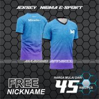 2022 Jersey Clothes T-Shirt GAMING TEAM NIGMA ESPORT GAME DOTA 2 WILDRIFT