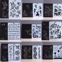 25X17cm Butterfly Elf Fairy Drawing Tools Layering Stencils Painting Scrapbooking Stamping Embossing Album Paper Card Template Rulers  Stencils