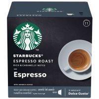 [ส่งฟรี] Free delivery Starbucks Dolce Gusto Roast Ground Coffee Espresso Rost 12Capsules 66g. Cash on delivery เก็บเงินปลายทาง