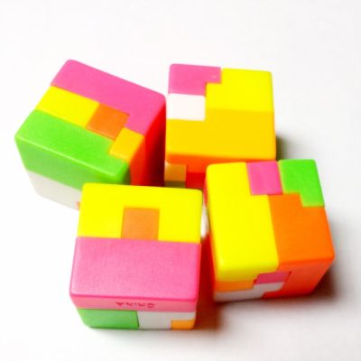 6-12Pc Brain Training Puzzle Cube Vending Capsule kids Party Favors Pinata toys Birthday Gift Souvenirs Giveaways Gadget Gift