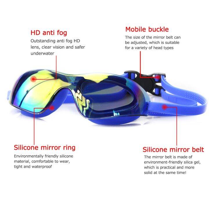 large-frame-adults-swimming-eyewear-waterproof-hd-anti-fog-swim-diving-goggles-goggles