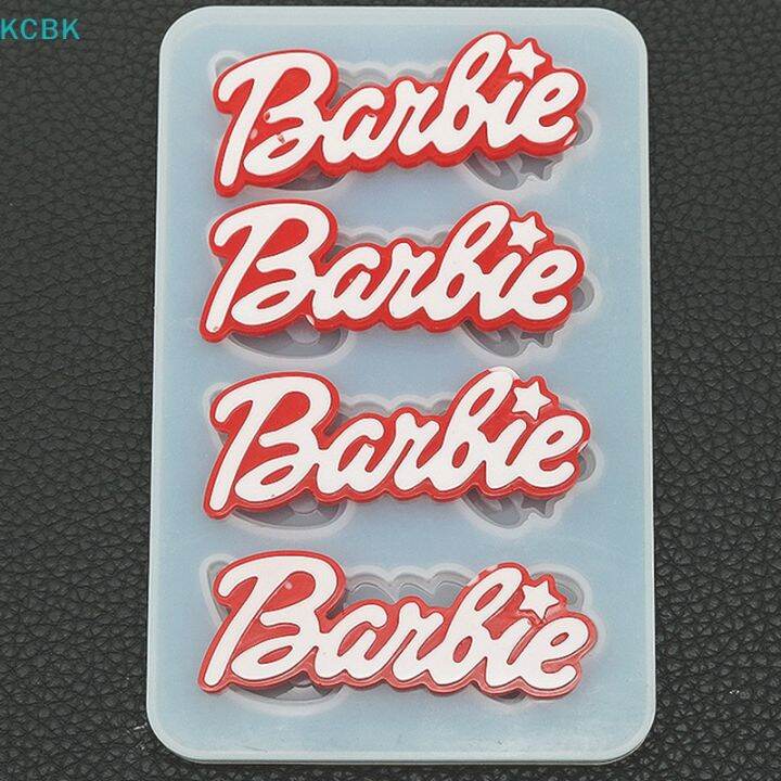 Barbie name Silicone Mold