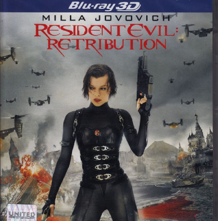 Resident Evil: Retribution (2012) ผีชีวะ 5:สงครามไวรัสล้างนรก (BD 3D 1 Disc) (Includes Both 3D &amp; 2D Version) (Blu-ray)