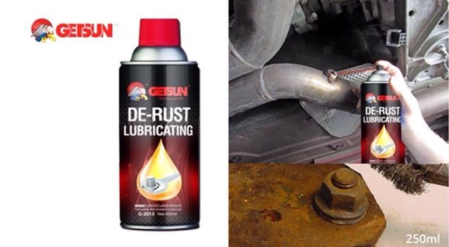 getsun-de-rust-lubricating-450-ml-สเปรย์หล่อลื่น-สเปรย์เอนกประสงค์-หล่อลื่น-ขจัดคราบสนิม-ละลายสนิม-ไล่ความชื้น