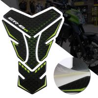 โปรแกรมป้องกันถัง Stiker Motor,สติ๊กเกอร์คาร์บอน-Look สำหรับ Kawasaki ER6N ER-6N Tankpad