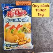 BỘT CHIÊN GIÒN Aji Quick 150gr bột+150ml nước cho 1kg nguyên liệu