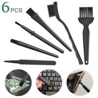 6pcs Anti-static Cleaning Laptop Mainboard Computer Dust Remover Brushes Tools Accessories