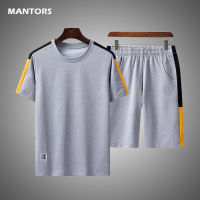 Sports Shorts Set Summer Men Tracksuits T-Shirt Two Piece Set 2022 Casual Mens Short Sets Fashion Track Suit nd Clothing