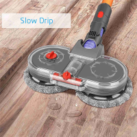 Electric Mop Attachment for V7 V8 V10 V11 V15 Vacuum Cleaner, Including Removable Water Tank