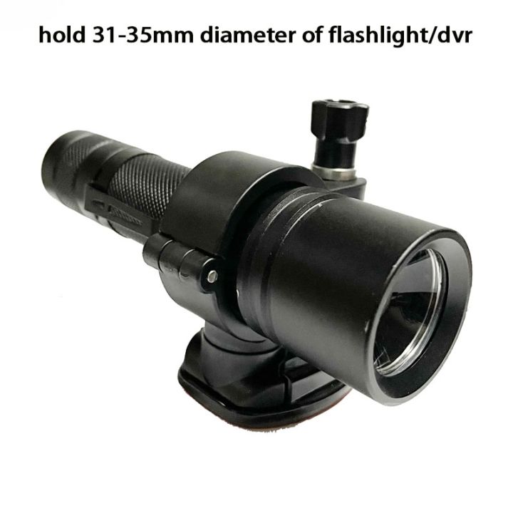 cw-outdoor-rotating-31-35mm-flashlight-helmet-mount-car-motorcycle-dash-holder