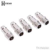 ▥﹍ 5pcs Copper Iron Euro Air Line Hose Fitting 1/4 Quick Release Air Compressor Connector 33x11mm