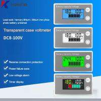 KESHE จอ LCD แสดงผล ตัวแสดงความจุแบตเตอรี่ ลิเธียม LiFePO4เซลล์ตะกั่วกรด DC8-100V มิเตอร์ไฟฟ้ามิเตอร์ ที่มีคุณภาพสูง มืออาชีพอย่างมืออาชีพ โวลต์มิเตอร์แบบดิจิตอล