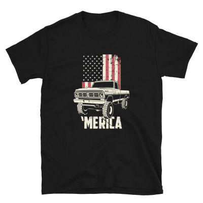 1972 F250 4X4 Lifted Truck Merica Tshirt