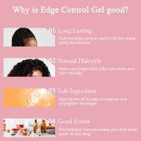 Edge Control Wax Edge Smoother Gel Strong Hold Long Lasting Keep Moist for Home Use