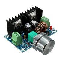 เครื่องแปลงไฟ DC-DC 4V-40V 8A แรงดันไฟฟ้าแบบ Step-Down โมดูล PWM Modulation