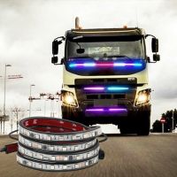 【CC】 Led Strip Truck 24V Van Exterior Decoration Accessorie DRL Lamp Car Ambient Strobe Atmosphere Bar