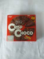 Crisp Choco คริสป์ ช็อกโก ช็อกโก แฟล็กซ์ ขนมแผ่นข้าวโพดอบกรอบเคลือบช็อกโกแลต 47g