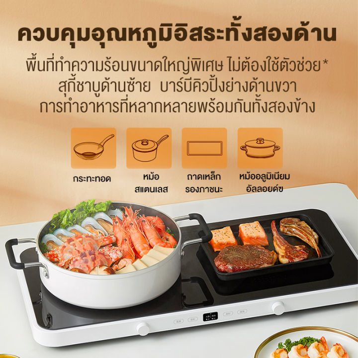 xiaomi-double-induction-cooker-dcl02cm-cooker-เตาไฟฟ้า-เตาแม่เหล็กไฟ-เตาแม่เหล็กไฟฟ้า-เตาไฟฟ้ามินิ-เตาแม่เหล็กไฟา-เตาไฟฟ้าครบชุด