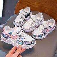 COD DSGRTYRTUTYIY Girls Board Shoes 2022 Spring Autumn New Style Children Korean Version Casual aj Sports Boys Fashion Trendy Student