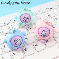 【♡Lovely girls house♡】10ชิ้น/เซ็ตสนุกคาดเดาไข่พวงกุญแจจี้สร้างสรรค์ของเล่นจี้ของขวัญสำหรับเด็ก