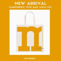 [ใหม่ล่าสุด] กระเป๋า Marimekko -Tote bag Logo M สี yellow mustard ของแท้ 100% มีป้ายแท็ก