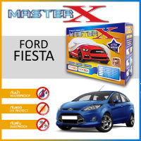 ผ้าคลุมรถ FORD FIESTA 4 ประตู ตรงรุ่น กล่อง MASTER-X ผ้า HI-PVC อย่างดีหนาพิเศษ ป้องกันแดด ป้องกันฝน ป้องกันฝุ่น