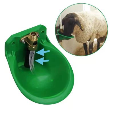 【CW】◘₪  Durable Sheep Drinker Cup Catter Goat Drinking Bowl Feeder Plastic using