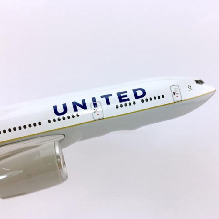 32cm-big-collectible-boeing-777-300-united-airlines-airplane-model-toys-aircraft-diecast-plastic-alloy-plane-gifts-for-kids