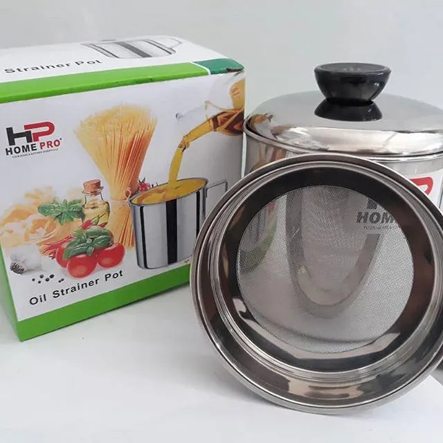 Oil Pot Stainless Tempat Tirisan Minyak Goreng Lazada Indonesia