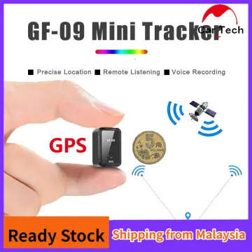 GF-09 Mini Localizador GPS Tracker Locator Smart Key Finder Anti Lost Audio  Recorder Wearable Tracking Devices For Pets Kids