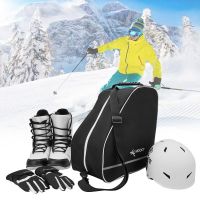 Multipurpose Skiing and Snowboarding Bag Waterproof Portable Snow Boots Travel Luggage Snowproof Accessories for Adult and Youth