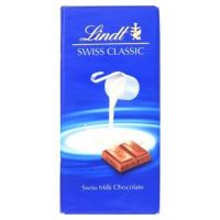 อย่างฟิน? Lindt Lotte Swiss Classic Almond 100g ลินด์สวีสคลาสสิคช็อกโกแลตนมสอดไส้อัลมอนด์เต็มเม็ด?