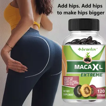 Capsules Original Pill Shape Buttocks Bigger Butt Booty Shaper Super MACAXL  Get a Bigger Booty