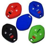 yonggax 4 Colors Silicone Key Holder Cover Head For MITSUBISHI Galant Lancer MIRAGE Eclipse Endeavor 4 Buttons Key Protector