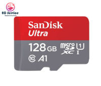 EC Service SanDisk Ultra MicroSDXC UHS-I 128GB ความเร็วสูงสุด 120 MBs U1 A1  (SDSQUA4-128G-GN6MN) อุปกรณ์จัดเก็บข้อมูล  เมมโมรี่การ์ด การ์ด SD การ์ด Micro SD