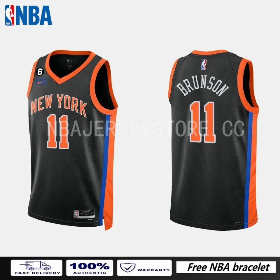 Authentic Jalen Brunson New York Knicks 22/23 City Edition jersey review 