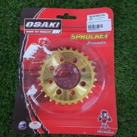 สเตอร์หลังกลึง(TAC/OSAKI) (420) DREAM/NOVA/SONIC/DASH/LS 28T ชุบทอง รหัสสินค้า OSK-0451025504