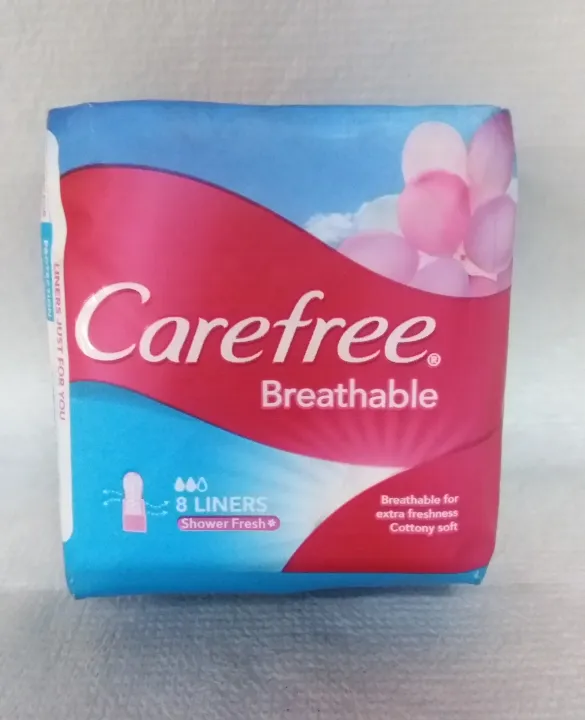 Carefree Panty Liner Breathable 8's Lazada PH