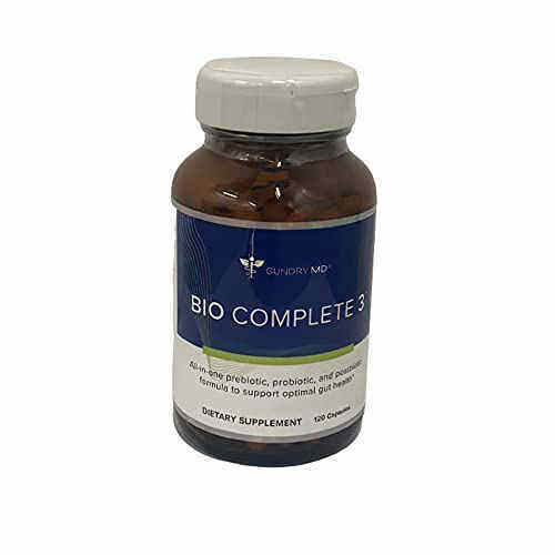 Bio Complete 3 - Gundry MD - Prebiotic, Probiotic, Postbiotic for Total ...