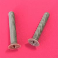 ✕✼ 1pcs M8 Peek Flat Head Phillips Screw Countersunk Head bolts High Quality Household Decorative Screws 20mm-45mm Length