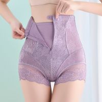 【LZ】 Corpo Shapewear Calcinha Shaper Do Corpo De Renda Shorts Cintura Alta Barriga Controle Calcinha Barriga Controle Shapewear Cintura Trainer