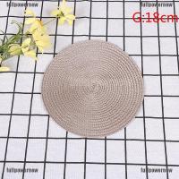 ღღ placemats round placemats heat resistant kitchen anti-skid table mat