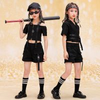 [COD] hip-hop trendy clothes 2021 summer dark new girls catwalk costumes cool