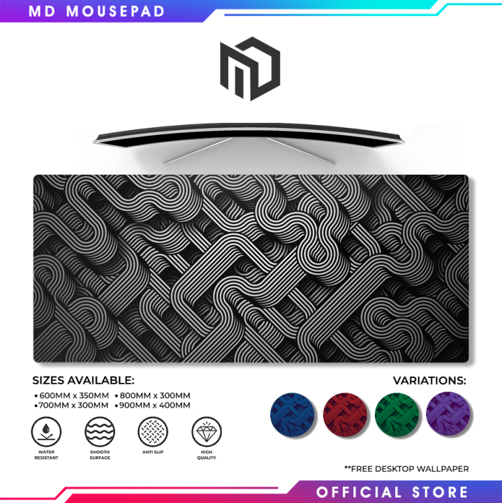MD Mousepad Labyrinth Extended Mousepad Large Gaming Mousepad