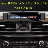 ที่วางโทรศัพท์ในรถสำหรับ BMW X5 F15 F16แต่งรถที่ยึดขาตั้ง GPS อุปกรณ์เสริมสนับสนุนโทรศัพท์มือถือที่หมุนได้