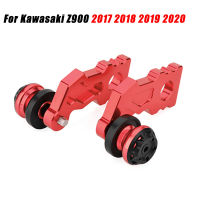 รถจักรยานยนต์ CNC Chain Adjusters Spool Tensioners Catena สกรูสำหรับ Kawasaki Z900 2017 2018 2019 2020บล็อก Spool Sliders Guard