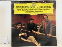 1LP Vinyl Records แผ่นเสียงไวนิล BARENBOIM: BOULEZ.ZUKERMAN  (J15C90)