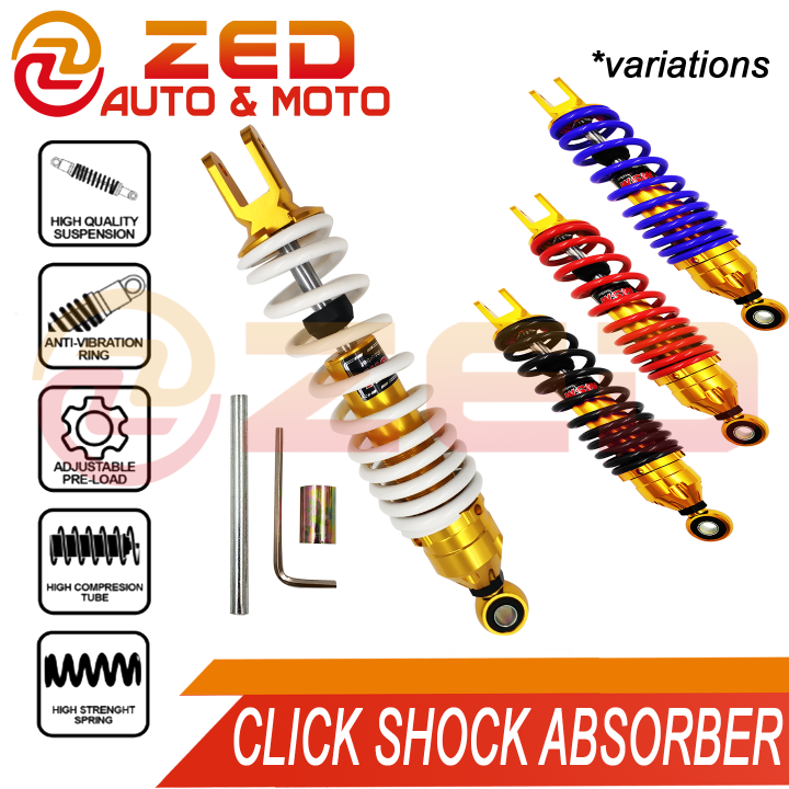 Motorcycle 320mm Shock Absorber / Rear Suspension for Click | Lazada PH